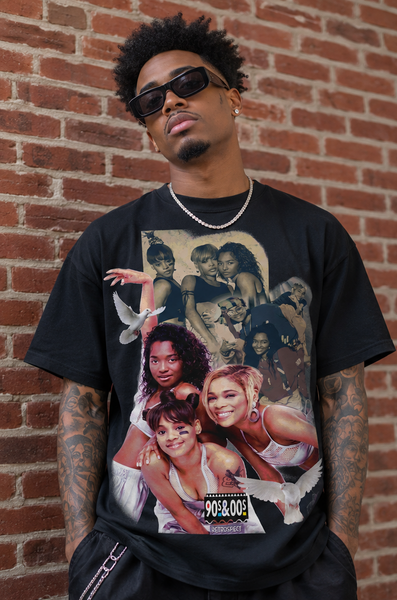 TLC   T-Shirt " R&B Throwback Collection "