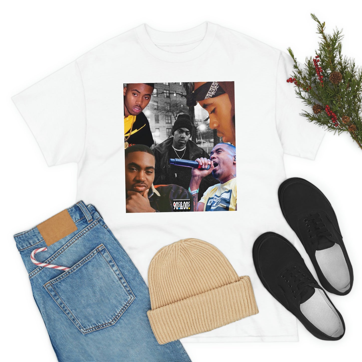 Nas  "Hip Hop Legends T-Shirt "